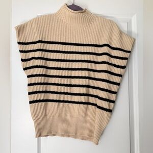 Vice Mock neck Cape sleeve sweater